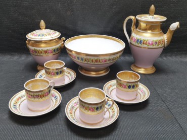 Parte de serviço de café