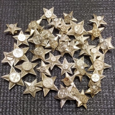 40 estrelas de farda militar 