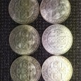 Dez moedas de 50 escudos da República Portuguesa 1971