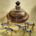Taça e cavalos