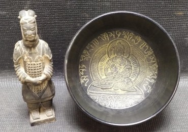 Taça e samurai