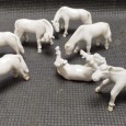 Sete cavalos miniatura 