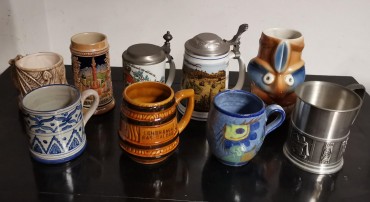 Lote de canecas diversas