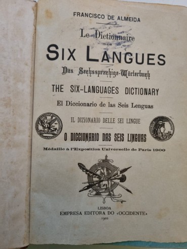 O DICCIONÁRIO DAS SEIS LINGUAS