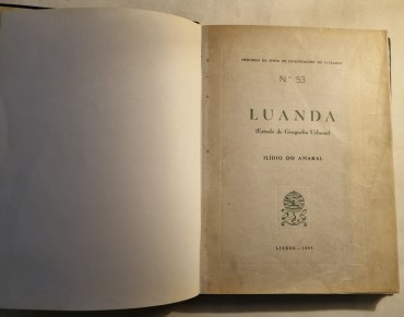 LUANDA ( ESTUDO DE GEOGRAFIA URBANA)
