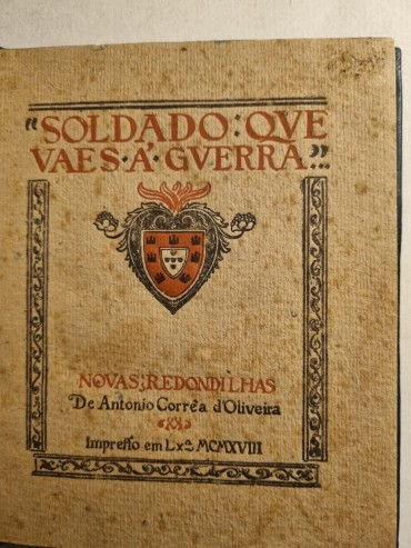 SOLDADO QUE VAES À GUERRA