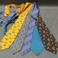 Cinco gravatas 