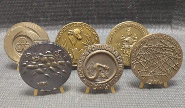 Seis medalhas 