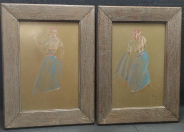 «Figuras femininas» (2) - NEVES E SOUSA (1921-1995)