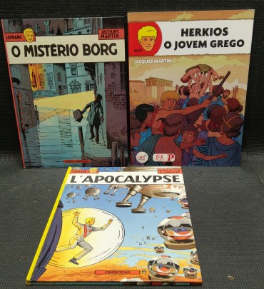 BANDA DESENHADA - 3 LIVROS