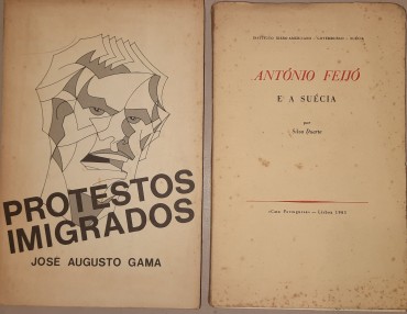 Dois Livros (Protestos Imigrados e António Feijó e a Suécia)	