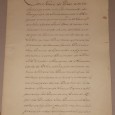 Manuscrito, s/papel, 2 bifólios cosidos, assinado com sinal publico