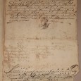 Manuscrito s/papel, 1 bifólio, assinado