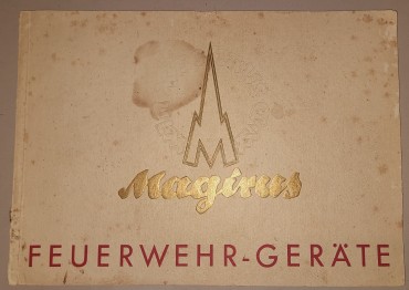 Catálogo Magirus – Feuerwehr-Gerate 