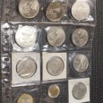 12 moedas comemorativas sendo 8 de 200$ e 4 e 100$ (inclui ONU, FAO, CHINA, INDIA, FLORIDA)