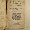 C. PLINII SECUNDI NOVO COMENSIS DE VIRIS ILLUSTRIBUS LIBER  - 1714