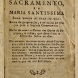 VISITAS AS SANTISSIMO SACRAMENTO E A MARIA SANTISSIMA – 1798