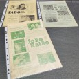 Três folhetos de cinema antigos Fado - 1958; As púpilas do Sr. Reitor - 1960; João Ratão - 1952