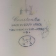Taça com tampa, saleiro e leiteira