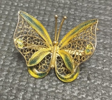 Alfinete «Borboleta»