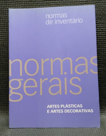NORMAS DE INVENTÁRIO - ARTES PLÁSTICAS E ARTES DECORATIVAS