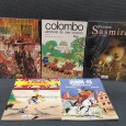 Cinco livros de Banda Desenhada 