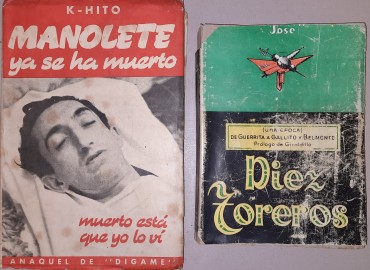Dois Livros “Diez Toreros”  “Manolete Ya se ha Muerto