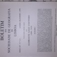 Nove (9) Boletins da Sociedade de Geografia de Lisboa