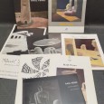 Sete catálogos da exposição de Raul Peres, acompanhado de 1 cartaz de exposição 