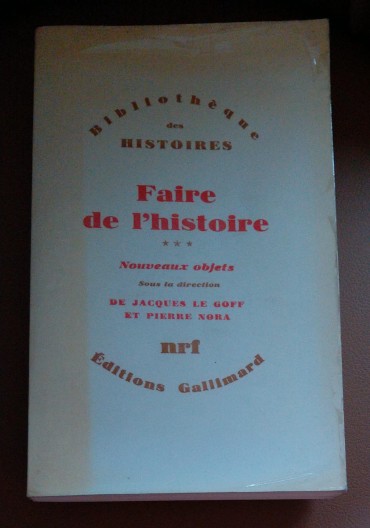 FAIRE DE L'HISTOIRE