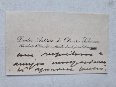 ANTÕNIO OLIVEIRA SALAZAR