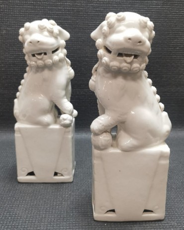 Par de cães de Fôo