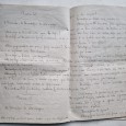 MANUSCRITO PEÇA DE TEATRO