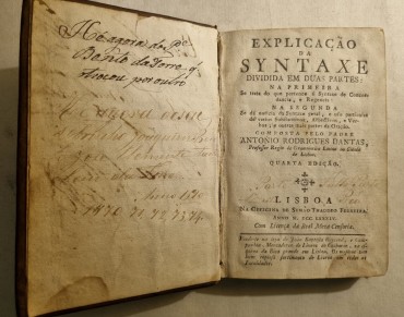 EXPLICAÇÃO DA SYNTAXE DIVIDIDA EM DUAS PARTES  