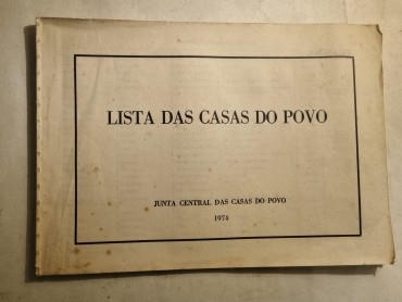 LISTA DAS CASAS DO POVO