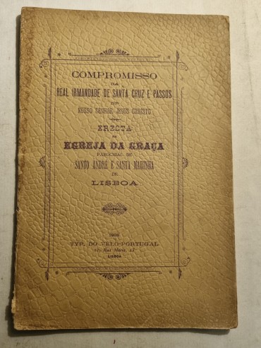 COMPROMISSO DA REAL IRMANDADE DE SANTA CRUZ E PASSOS