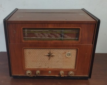 Rádio e Gira-discos Vintage PHILIPPS