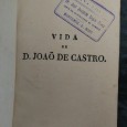 VIDA DE D. JOÃO DE CASTRO