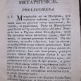 Institutiones Metaphysicae in Usum Tironum Scriptae