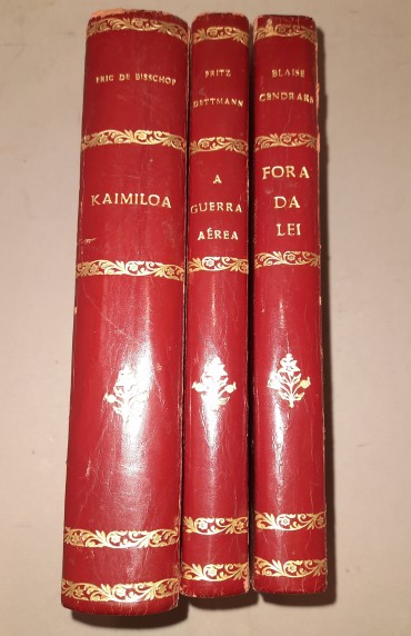 Três Livros de Autores Estrangeiros (Bonitas encadernações)