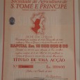 Lote com Seis Títulos de Acções 