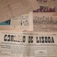 Conjunto de 1º páginas de Jornais Antigos