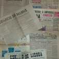 Conjunto de 1º páginas de Jornais Antigos