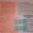 Lote de Papeis, prospectos políticos	
