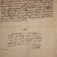 Manuscrito, Um Bifólio em papel, Petição