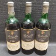 Três garrafas de vinho tinto Ribalta 