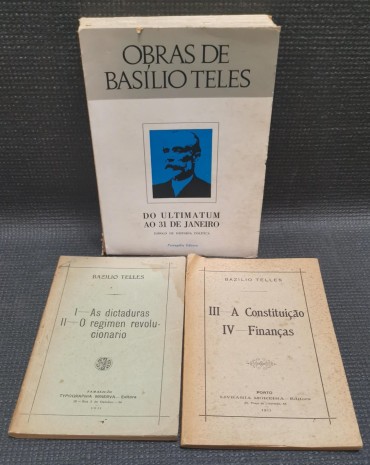 BAZILIO TELLES – 3 PUBLICAÇÕES