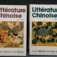 LITTÉTURE CHINOISE - 2 PUBLICAÇÕES