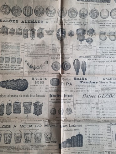 CATÁLOGO GERAL DE BALÕES E FOGOS DE ARTIFICIO – 1926