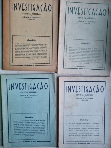 INVESTIGAÇÃO REVISTA MENSAL DE CIÊNCIA E LITERATURA POLICIAL